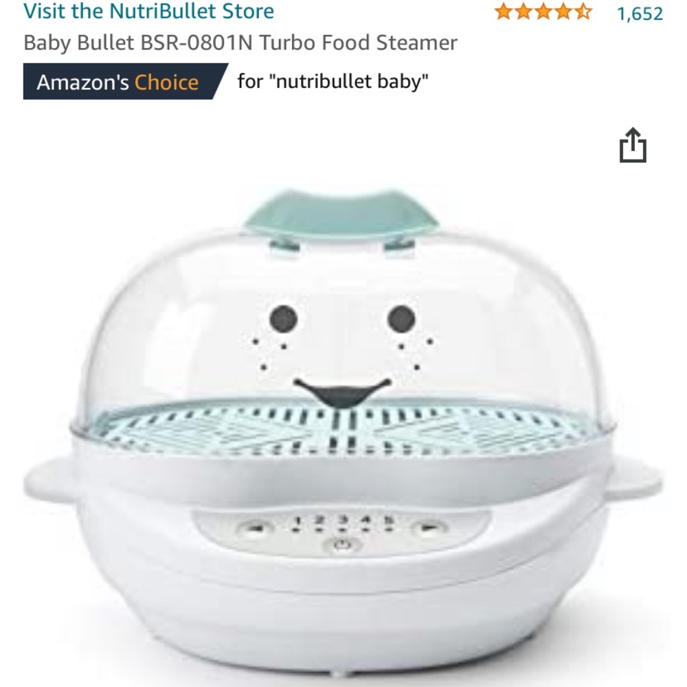 Baby Bullet Steamer